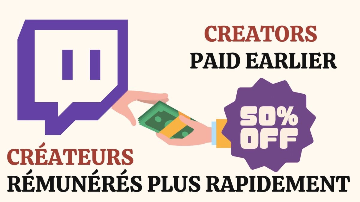 Get your Money Sooner: Twitch Payout Reduced By Half