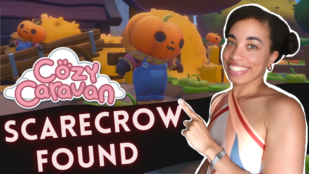 Where to find the Scarecrow in Cozy Caravan?