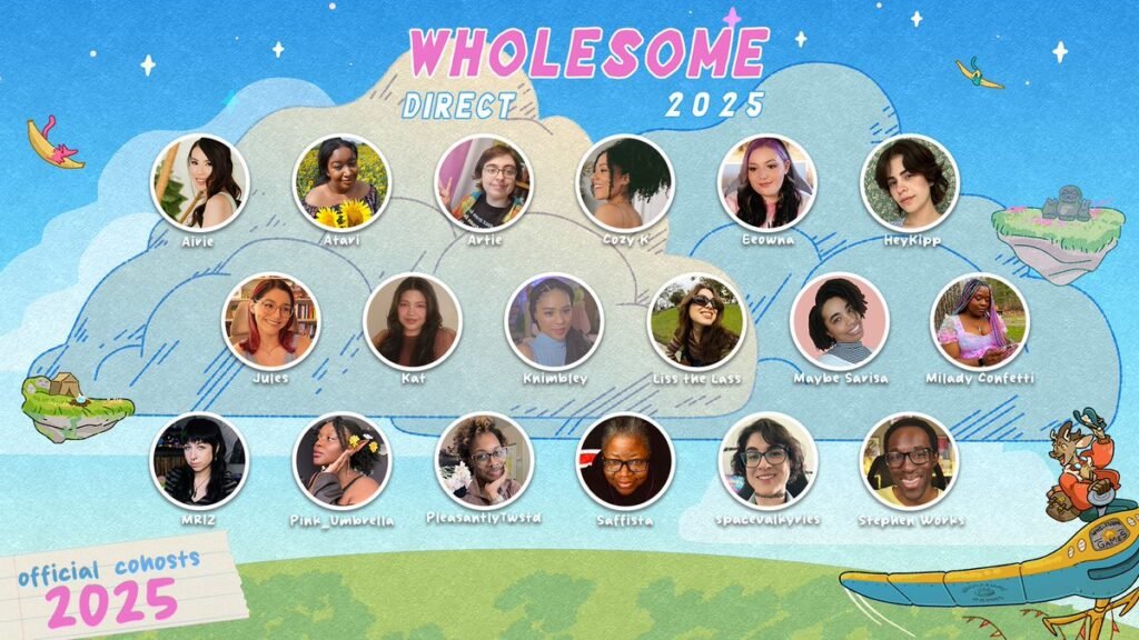 wholesome direct 2025 Official Co Host Pictures Graphics